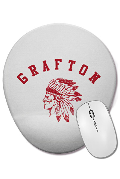 BASKI DÜNYASI Mouse Pad oval cu suport pentru încheietura mâinii Grafton Nati...