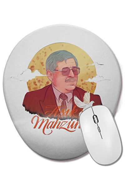 BASKI DÜNYASI Οβάλ ποντίκι με υποστήριξη καρπού Mahzuni για τους ερωτευμένους