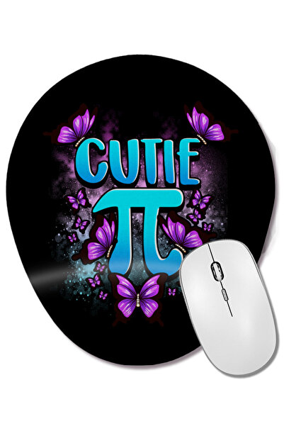 BASKI DÜNYASI Adorable Cutie Pi Math Pie Symbol Pun Pi Day 2020 Mouse Pad ova...