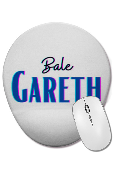 BASKI DÜNYASI Οβάλ ποντίκι ποντικοπολεμικής χρήσης Gareth Bale με στήριγμα κα...