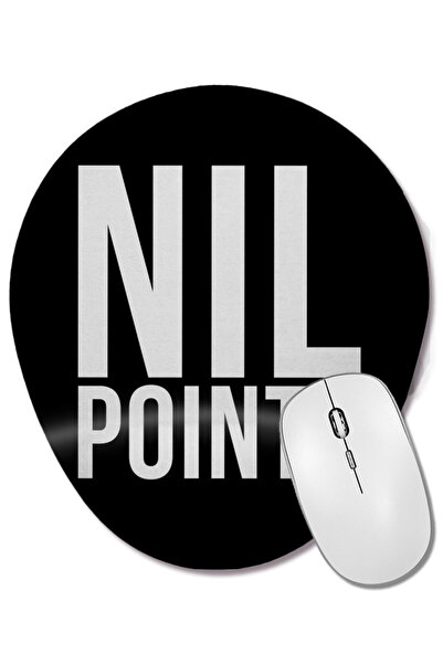 BASKI DÜNYASI Mouse Pad oval Nil Points Eurovision cu suport pentru încheietu...
