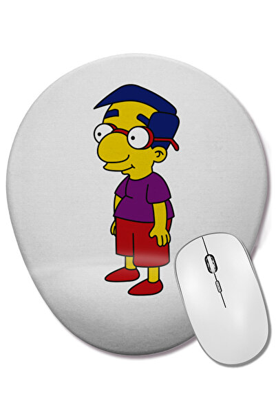 BASKI DÜNYASI Milhouse Van Houten Οβάλ ποντίκι με υποστήριξη καρπού