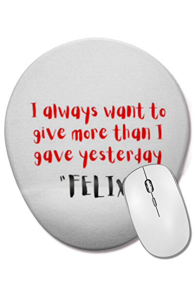 BASKI DÜNYASI Алисън Феликс цитира подложка за мишка с поддръжка за китката