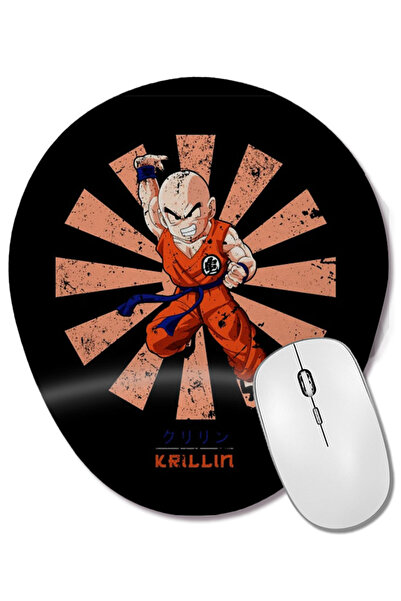 BASKI DÜNYASI Mouse Pad oval retro japonez Dragon Ball Z cu suport pentru înc...
