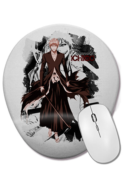 BASKI DÜNYASI Οβάλ ποντίκι με υποστήριξη καρπού Bleach Ichigo