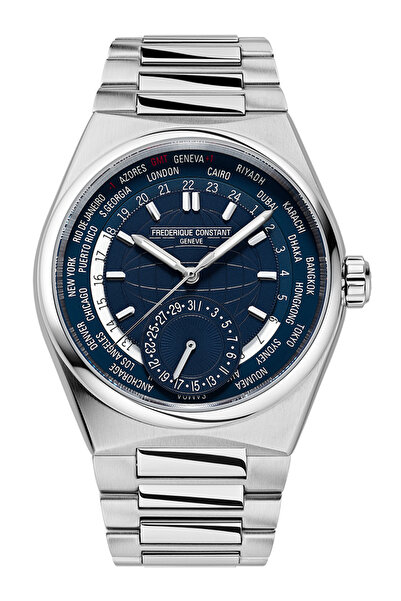 Frederique Constant FC-718N4NH6B Highlife Worldtimer Automatic Mens Watch