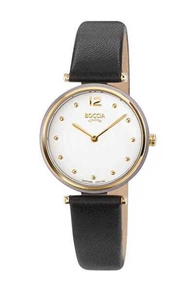 Boccia Ladies Watch 3349-01, Quartz, 30mm, 5ATM