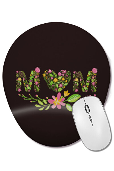 BASKI DÜNYASI Ziua Mamei 2021 Mimi Life is The Best Life Mouse Pad oval cu su...
