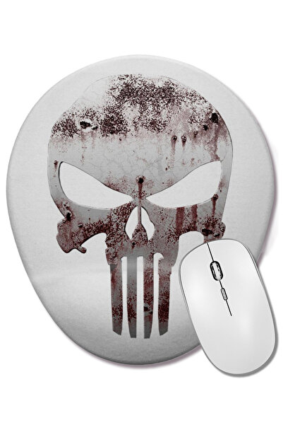 BASKI DÜNYASI The Punisher 2 Οβάλ ποντίκι με υποστήριξη καρπού