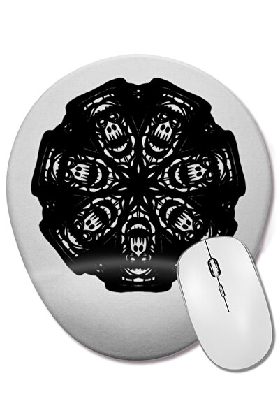 BASKI DÜNYASI Οβάλ ποντίκι με υποστήριξη καρπού Sete Macacos