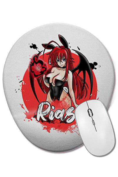 BASKI DÜNYASI High School Dxd Rias Gremory Awsome Design Bilek Destekli Oval ...