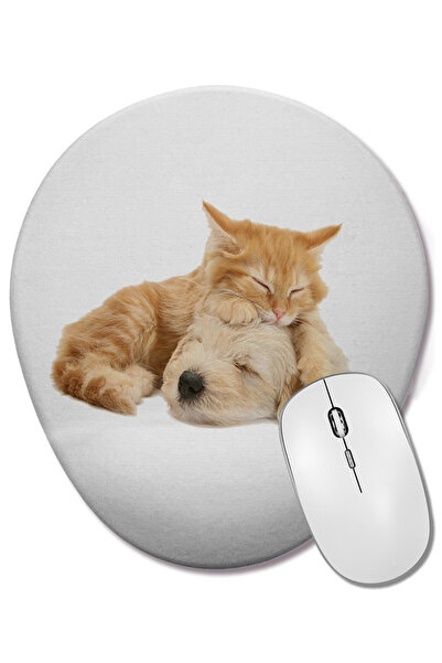 BASKI DÜNYASI Cats Collection Οβάλ ποντίκι με υποστήριξη καρπού