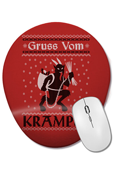 BASKI DÜNYASI Οβάλ ποντίκι με υποστήριξη καρπού Grus Vom Krampus