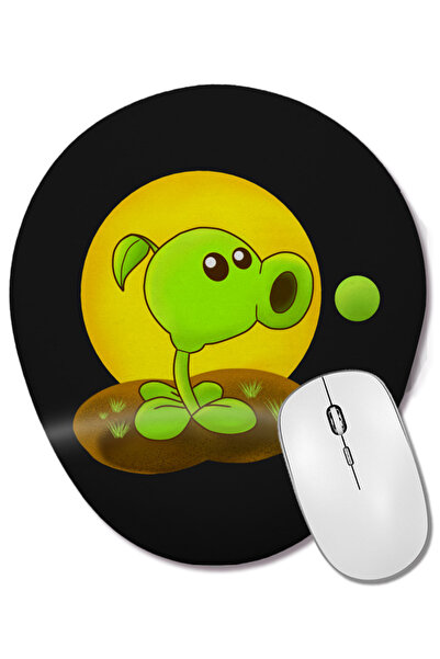 BASKI DÜNYASI Οβάλ ποντίκι ποντικιού με χαριτωμένα χαρακτήρες Plant Vs Zombie...