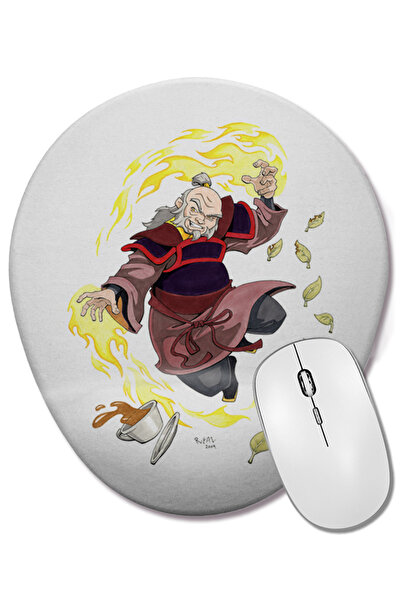 BASKI DÜNYASI Avatar For iroh 012 Οβάλ ποντίκι με υποστήριξη καρπού