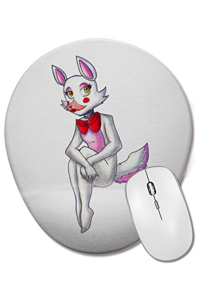 BASKI DÜNYASI Οβάλ ποντίκι με υποστήριξη καρπού Chica Unmangled Mangle