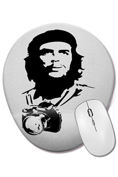 BASKI DÜNYASI Mouse Pad oval Che Guevara cu suport pentru încheietura mâinii