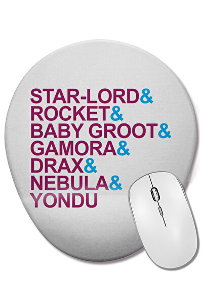 BASKI DÜNYASI Lista personajelor Gardienii Galaxiei Mouse Pad oval cu suport ...