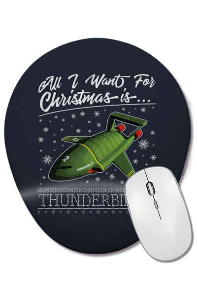BASKI DÜNYASI Tot ce vreau pentru Crăciun este Thunderbird 2 Thunderbirds Mou...