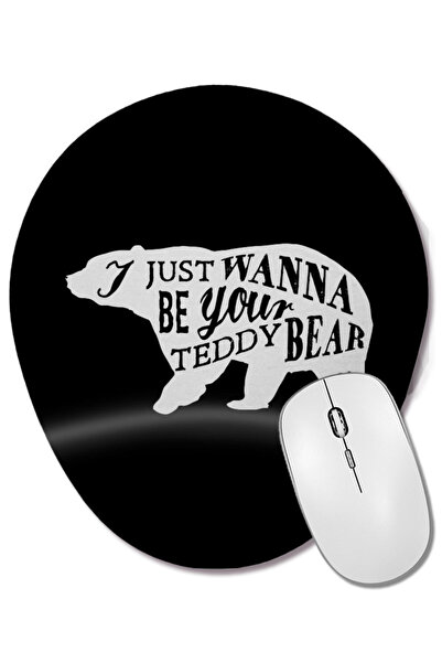 BASKI DÜNYASI Mouse Pad oval cu suport pentru încheietura mâinii, cu animale ...