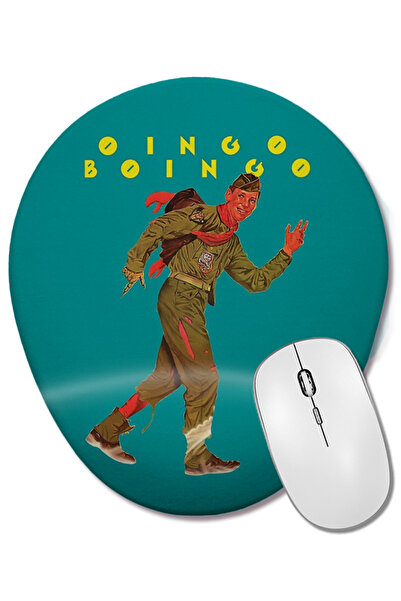BASKI DÜNYASI Oingo Boingo Just A Lad Mouse Pad oval cu suport pentru încheie...