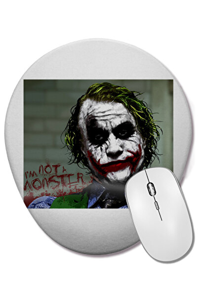 BASKI DÜNYASI Joker 07 ovalna podloga za miša sa podrškom za zglob