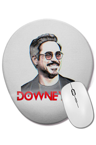 BASKI DÜNYASI Οβάλ ποντίκι υπολογιστή με στήριγμα καρπού Robert Downey Jr