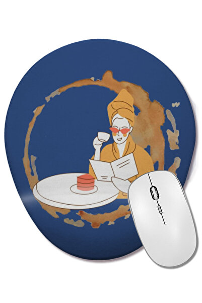 BASKI DÜNYASI Забавен подарък за любители на изкуството с цитат за кафето Bil...