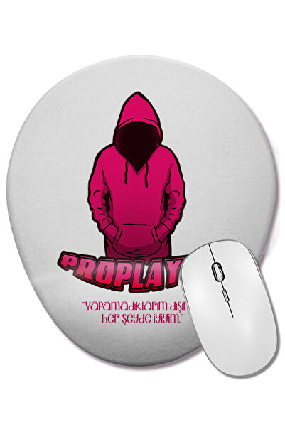 BASKI DÜNYASI Squid Game 09 Οβάλ ποντίκι με υποστήριξη καρπού