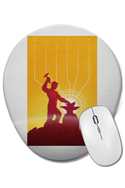 BASKI DÜNYASI Mouse Pad oval Itzy cu suport pentru încheietura mâinii