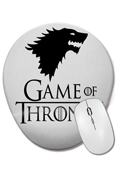 BASKI DÜNYASI Mouse Pad oval Game Of Thrones cu suport pentru încheietura mâinii