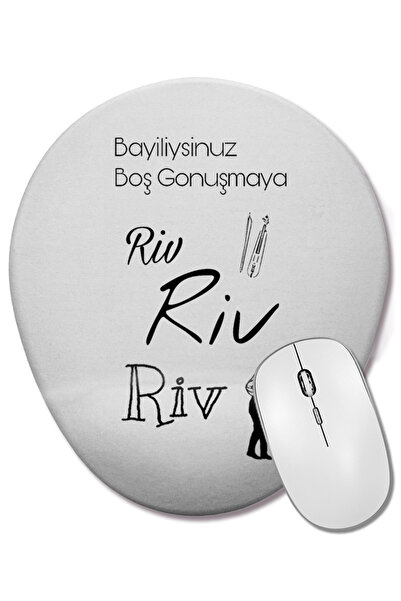 BASKI DÜNYASI Mouse Pad oval Rivrivriv Bayiliysinuz Boş Gonuşmaya Karadeniz c...