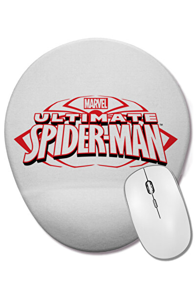 BASKI DÜNYASI Mouse Pad oval Homem Aranha cu suport pentru încheietura mâinii