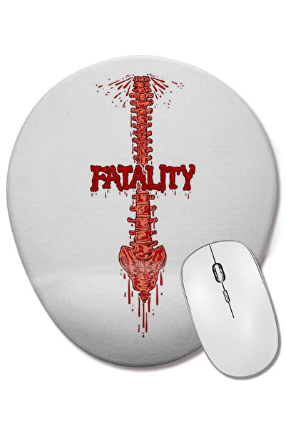 BASKI DÜNYASI Οβάλ ποντίκι με υποστήριξη καρπού Fatality