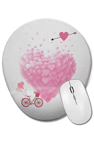 BASKI DÜNYASI Δώρο για την Ημέρα του Αγίου Βαλεντίνου 07 Οβάλ ποντίκι με υποσ...