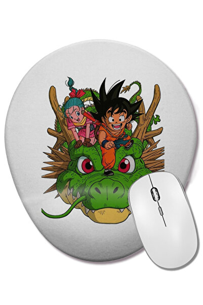 BASKI DÜNYASI Γυναικείο οβάλ ποντίκι με υποστήριξη καρπού με κόκκινη ομπρέλα