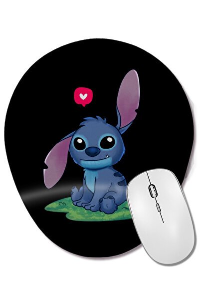 BASKI DÜNYASI Οβάλ ποντίκι με υποστήριξη καρπού Stitch Love