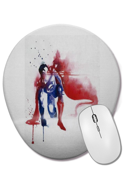 BASKI DÜNYASI Heroes 04 Mouse Pad oval cu suport pentru încheietura mâinii