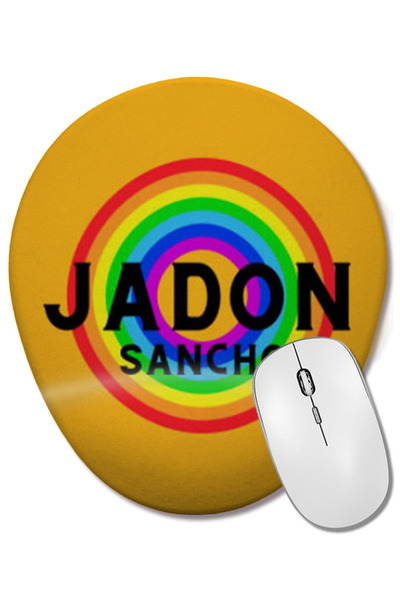 BASKI DÜNYASI Mouse Pad oval Jadon Sancho cu suport pentru încheietura mâinii