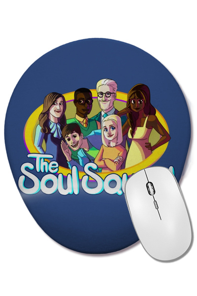 BASKI DÜNYASI The Good Place The Soul Squad Οβάλ ποντίκι με υποστήριξη καρπού
