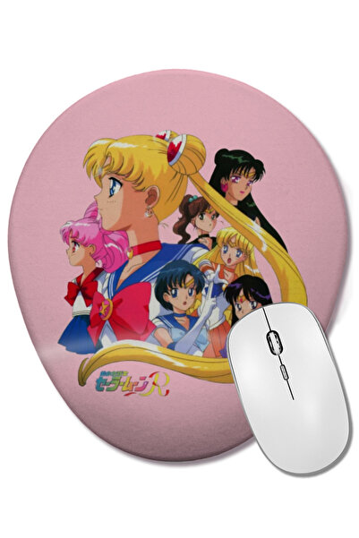 BASKI DÜNYASI Vintage Sailor Moon Οβάλ ποντίκι με υποστήριξη καρπού