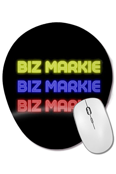 BASKI DÜNYASI Mouse Pad oval Biz Markie Biz Markie Art cu suport pentru înche...