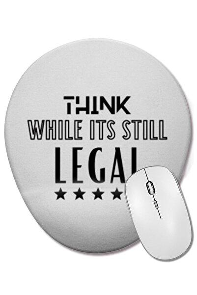 BASKI DÜNYASI Σκέψου ενώ ακόμα είναι νόμιμο Οβάλ ποντίκι με υποστήριξη καρπού