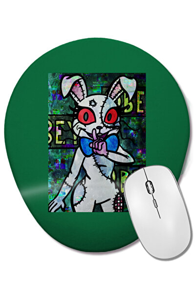 BASKI DÜNYASI Mouse Pad oval Five Nights At Freddy's Foxy Fan cu suport pentr...