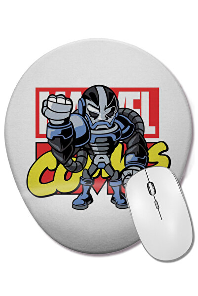 BASKI DÜNYASI Mouse Pad oval Marvel Comics Apocalipsis el Mutante cu suport p...