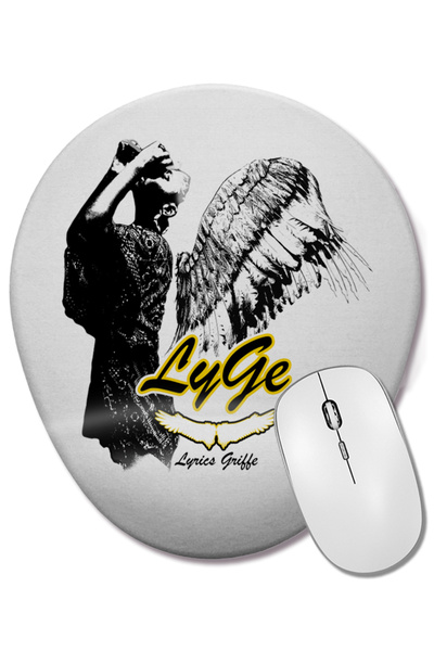 BASKI DÜNYASI Οβάλ ποντίκι με υποστήριξη καρπού Raízes da Liberdade