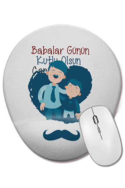 BASKI DÜNYASI Δώρο για την Ημέρα του Πατέρα για τον Πατέρα 066 Οβάλ ποντίκι μ...