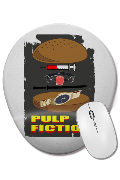 BASKI DÜNYASI Mouse Pad oval cu suport pentru încheietura mâinii, referință F...