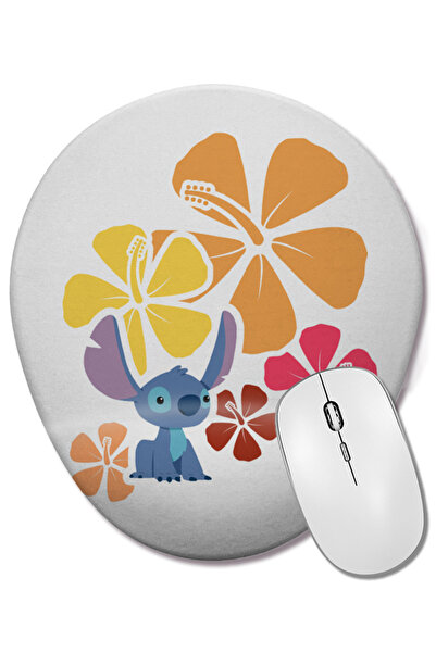 BASKI DÜNYASI Οβάλ ποντίκι με υποστήριξη καρπού Lilo And Stitch