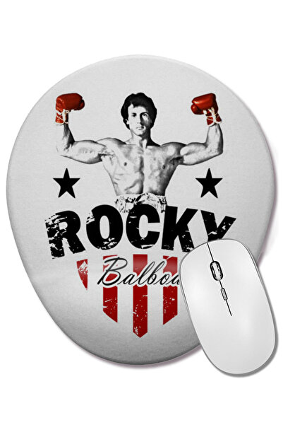 BASKI DÜNYASI Rocky Rambo Боксьорска подложка за китката Овална подложка за м...